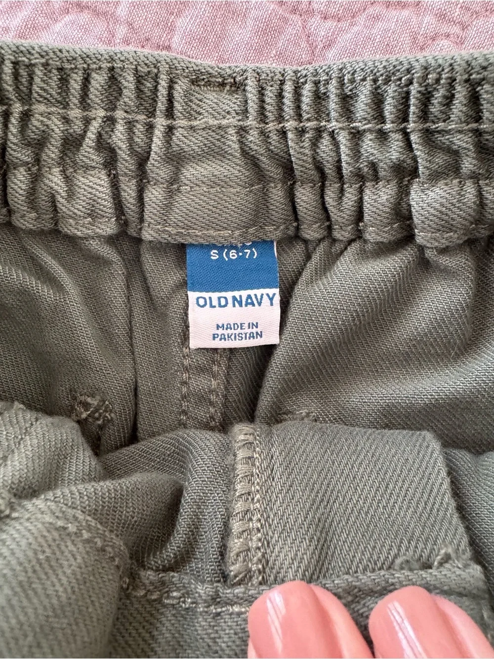 Old Navy Army Green Cotton Shorts Sz S NWT Unisex